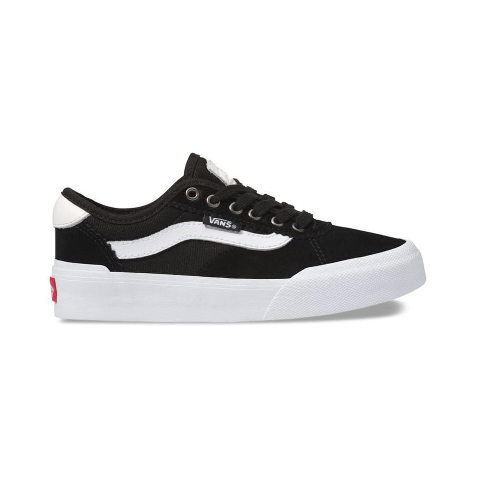 Vans Kids Chima Pro 2 (Suede/Canvas) Black White - 50-50 Skate Shop