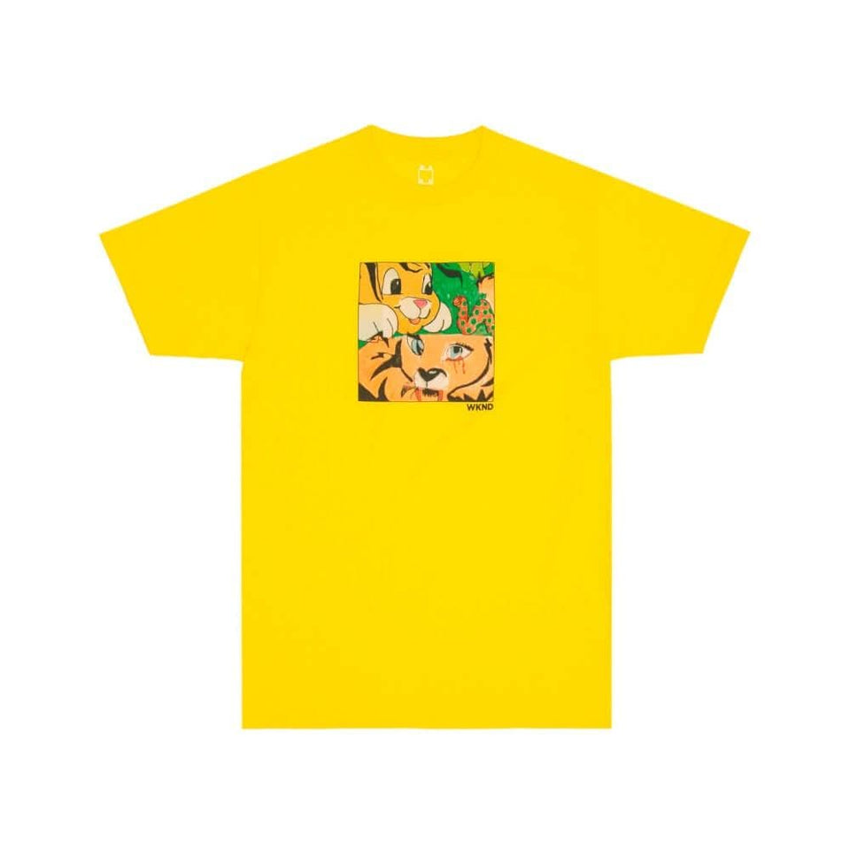 WKND Skate SD Tee Yellow - 50-50 Skate Shop