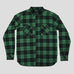 Passport Workers Mid Weight Long Sleeve Shirt Forest Green - 50-50 Skate Shop