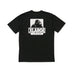 XLarge 91 Text Short Sleeve Tee Black - 50-50 Skate Shop