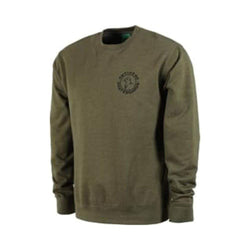 Anti Hero Crewneck Basic Pigeon Round Logo Army Green - 50-50 Skate Shop
