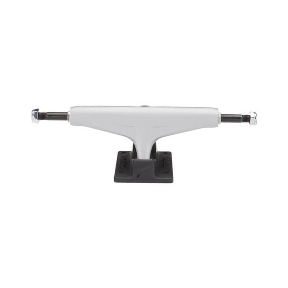 Tensor Skateboard Mag Light Reflect Trucks 5.25 (7.875") Silver Black - Set of 2 - 50-50 Skate Shop
