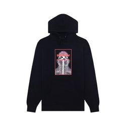 Hockey Skate Nerves Hoodie Black - 50-50 Skate Shop