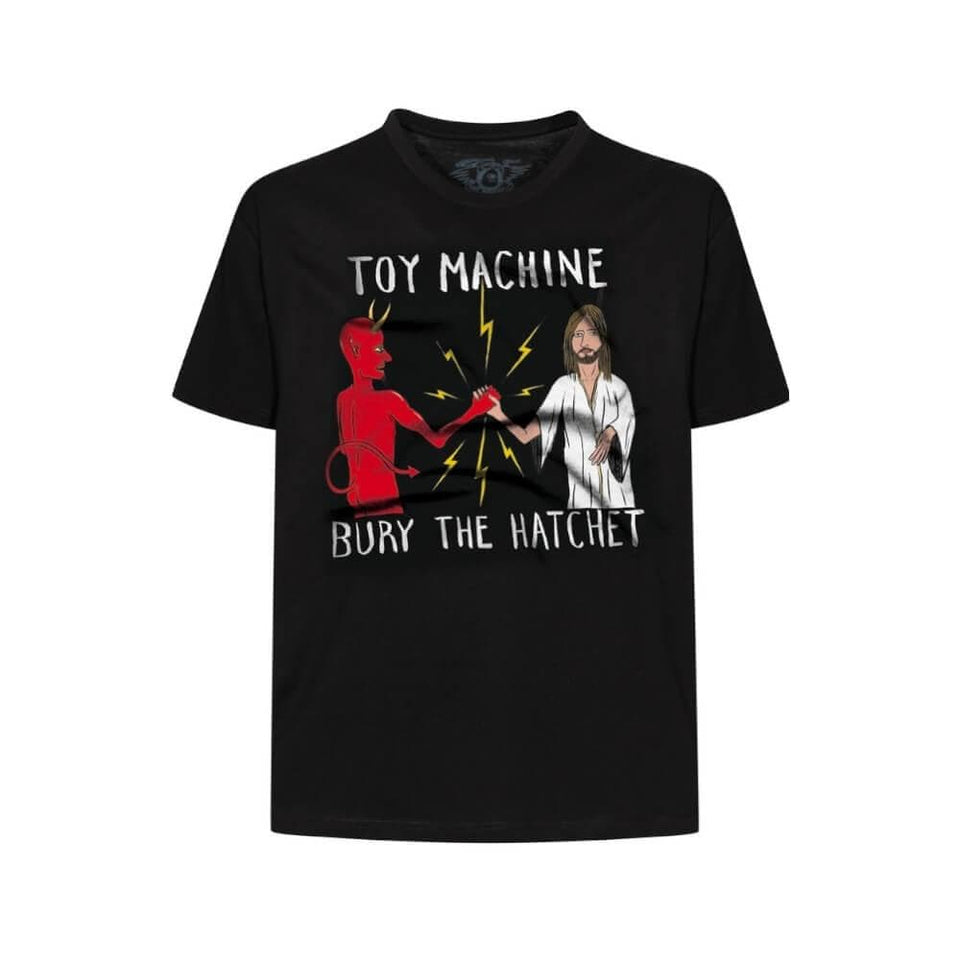 Toy Machine Bury the Hatchet Tee Black - 50-50 Skate Shop