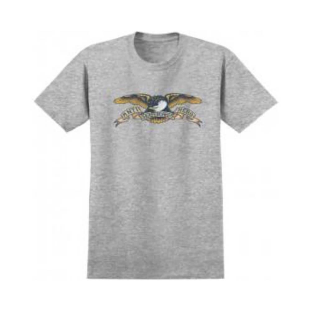 Anti Hero Skate Youth Tee Eagle Heather Grey - 50-50 Skate Shop