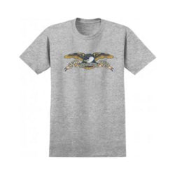Anti Hero Skate Youth Tee Eagle Heather Grey - 50-50 Skate Shop