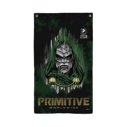 Primitive Skate Banner Marvel Dr Doom Green - 50-50 Skate Shop