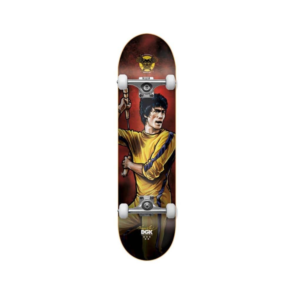 DGK Skateboard Complete Bruce Lee Technique 8.0" 31.75" 14.25" WB - 50-50 Skate Shop