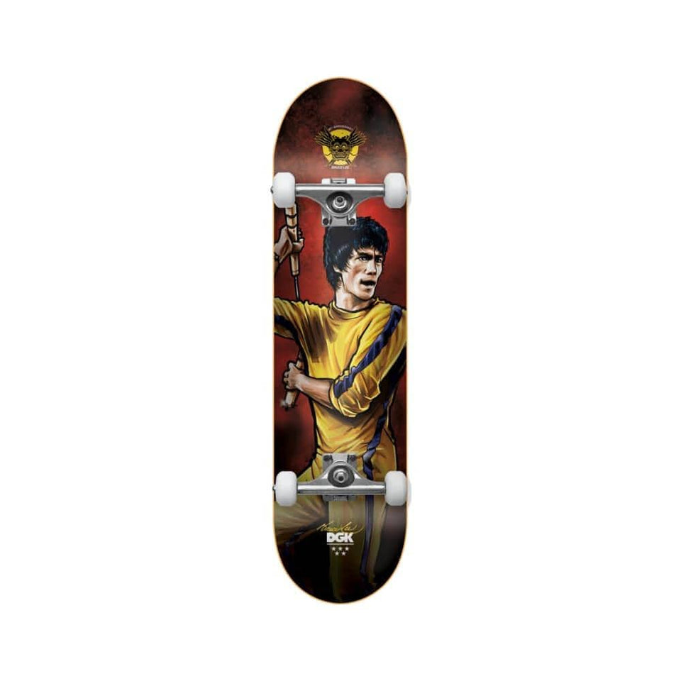 DGK Skateboard Complete Bruce Lee Technique 8.0" 31.75" 14.25" WB - 50-50 Skate Shop