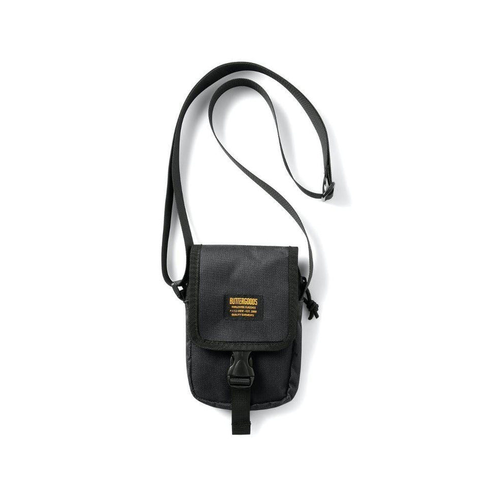 Butter Goods Side Bag Black - 50-50 Skate Shop