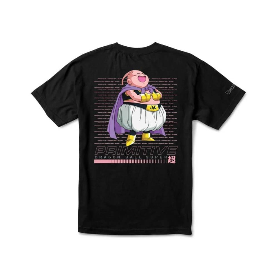 Primitive x Dragon Ball Z Tee Fat Buu Black - 50-50 Skate Shop