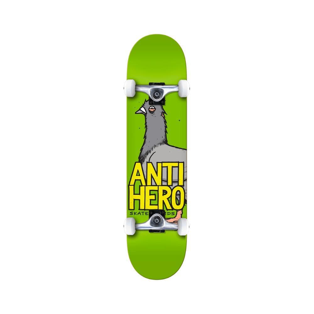 Anti Hero Skateboard Complete Pigeon Hero 7.5" Green - 50-50 Skate Shop