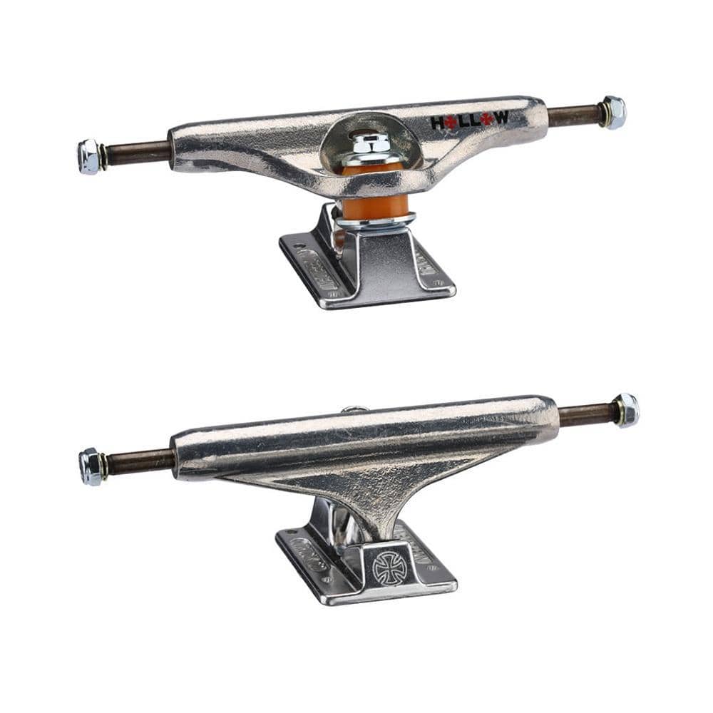 Independent Forged Hollow Silver Trucks 144 (8.25" Axle) Stage 11 (Pair) - 50-50 Skate Shop