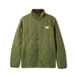 Butter Goods Jacket Reversible Puffer Army Leopard - 50-50 Skate Shop