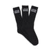 Vans Classic Crew Socks Mens Size 6.5-9 Black 3 Pack - 50-50 Skate Shop
