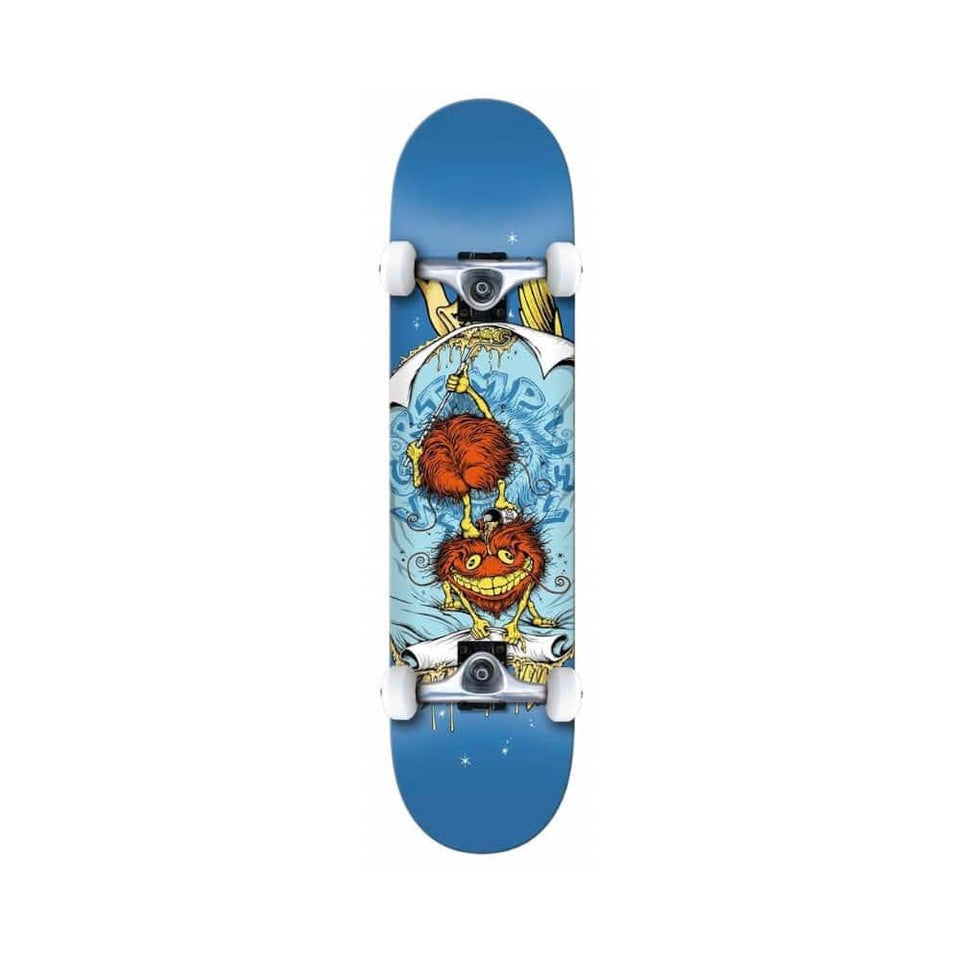 Anti Hero Skateboard Complete Grimple Glue 8.25" x 31.75" Blue 14.25" WB - 50-50 Skate Shop