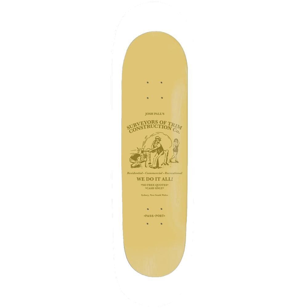 Passport Work Load Pro Series Josh Pall Skateboard Deck - 50-50 Skate Shop