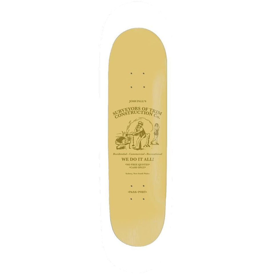 Passport Work Load Pro Series Josh Pall Skateboard Deck - 50-50 Skate Shop