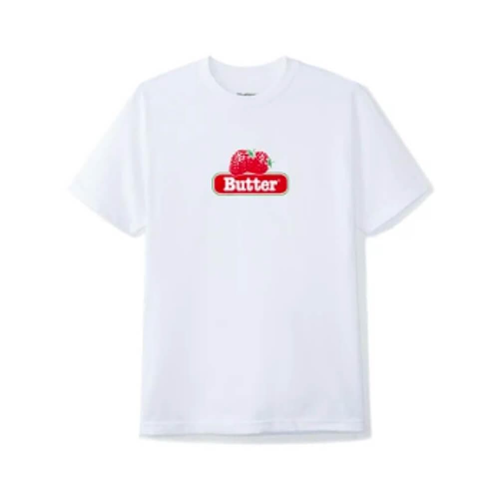 Butter Goods Berry Tee White - 50-50 Skate Shop