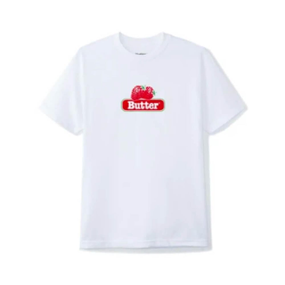 Butter Goods Berry Tee White - 50-50 Skate Shop