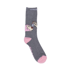 Ripndip Eat Me Socks Heather Pink - 50-50 Skate Shop