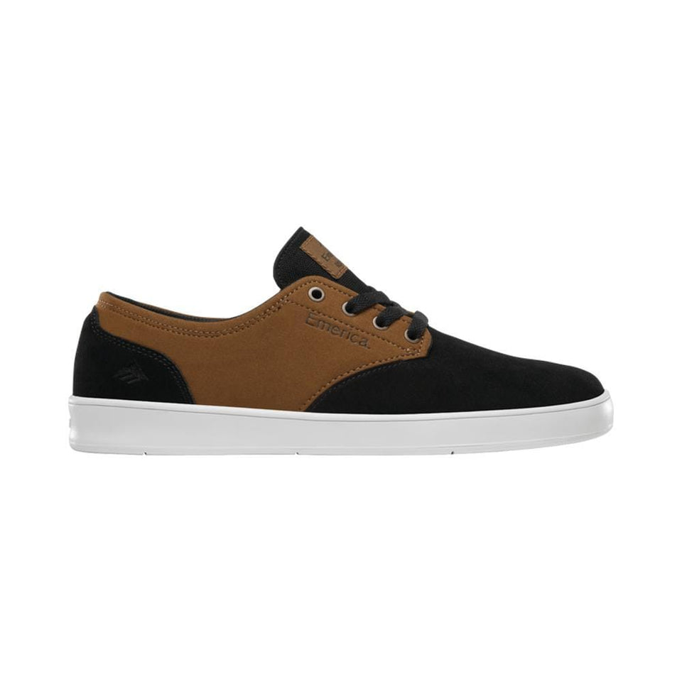 Emerica Mens The Romero Laced Black brown - 50-50 Skate Shop
