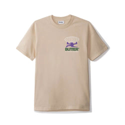 Butter Goods All Terrain Tee Sand - 50-50 Skate Shop