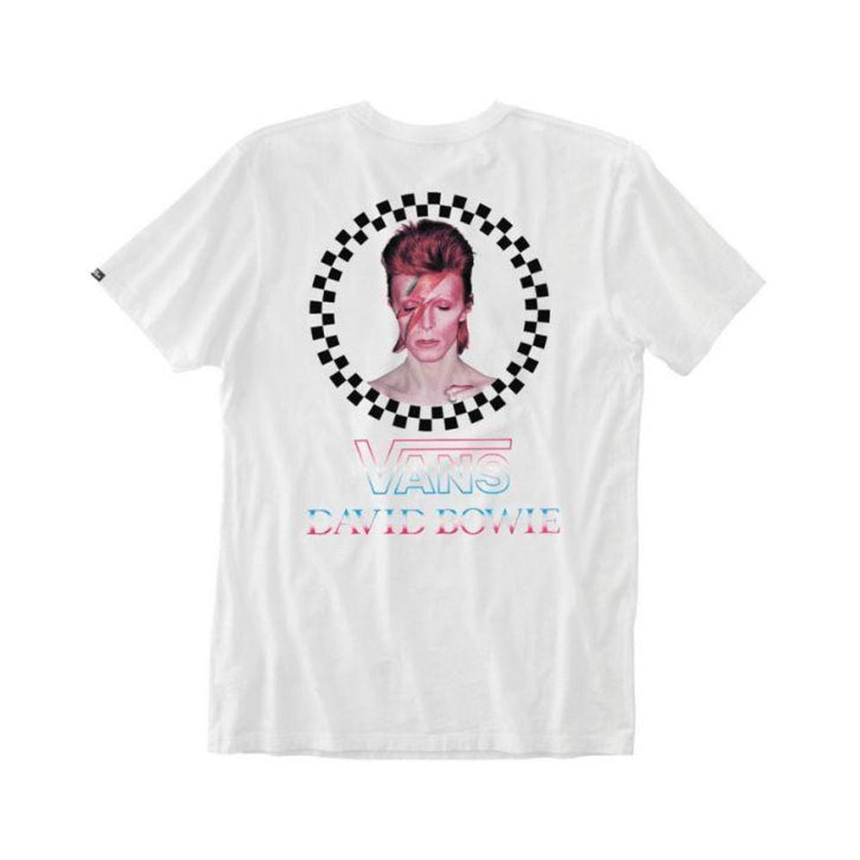 Vans x David Bowie (Aladdin Sane) Short Sleeve Shirt White - 50-50 Skate Shop