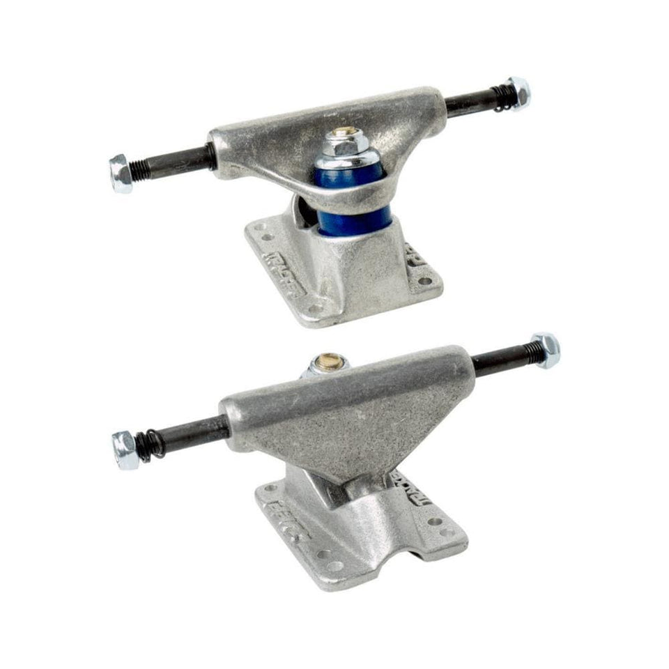 Tracker Skateboard Trucks Midtrack Dart 85mm (6 Inch) Silver (1 Pair) - 50-50 Skate Shop