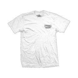 Baker Brand Logo Dubs Tee White - 50-50 Skate Shop