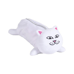 Ripndip Nerm Plush Pencil Pouch White - 50-50 Skate Shop