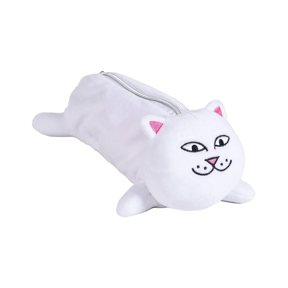 Ripndip Nerm Plush Pencil Pouch White - 50-50 Skate Shop