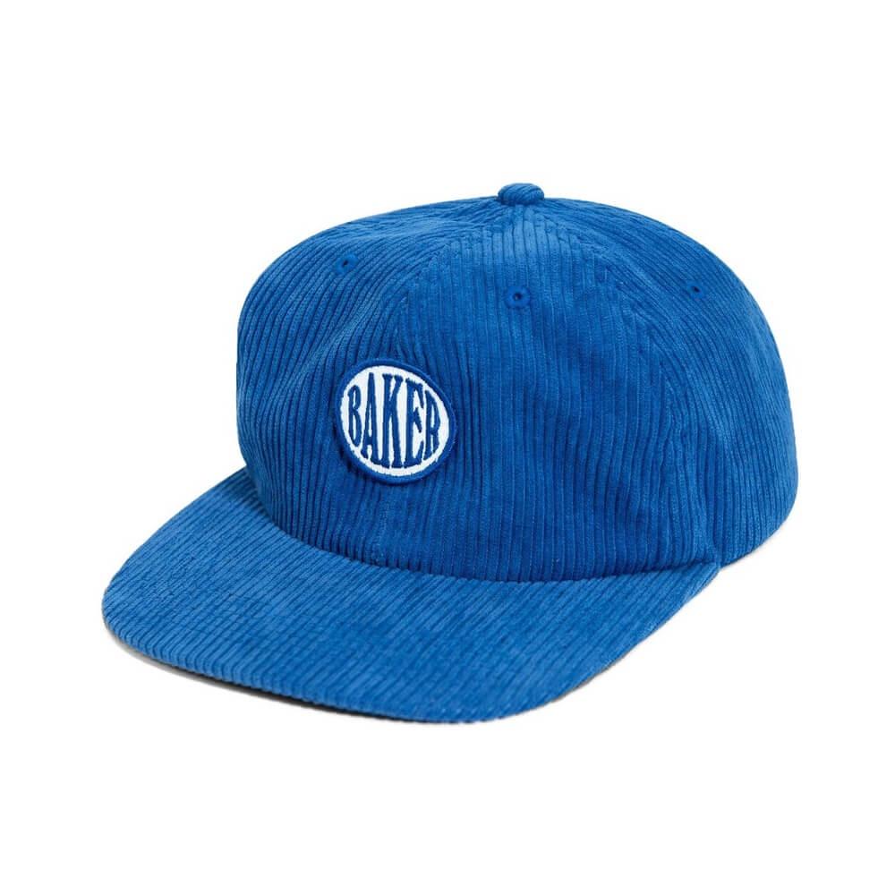 Baker Cap Nautical Blue Cord Snapback - 50-50 Skate Shop