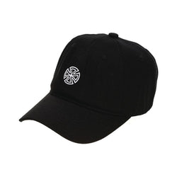 Independent Cross Dad Hat Black - 50-50 Skate Shop