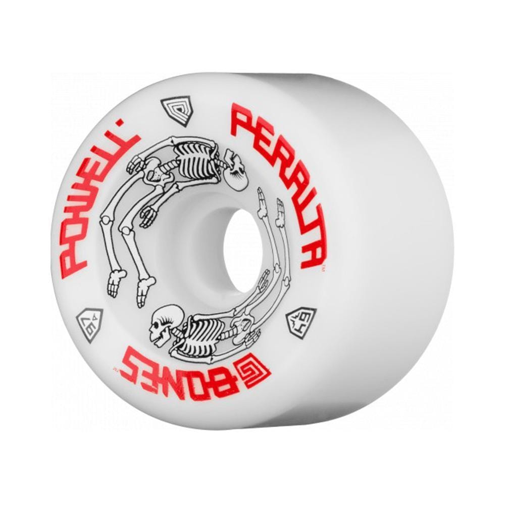 Powell Peralta G-Bones 64mm x 97A - White - 50-50 Skate Shop