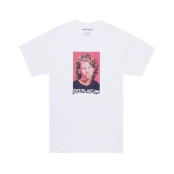 Fucking Awesome Skate Dill Felt CP Tee White - 50-50 Skate Shop