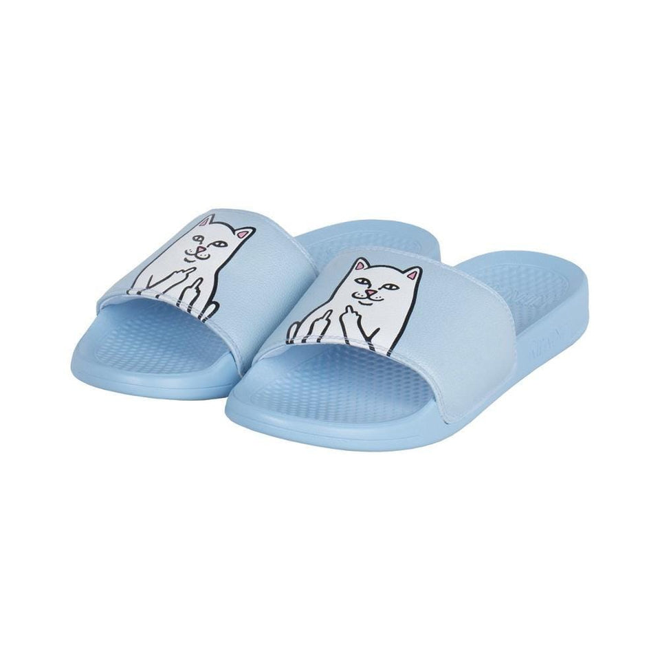 Ripndip Lord Nermal Slides Baby Blue - 50-50 Skate Shop