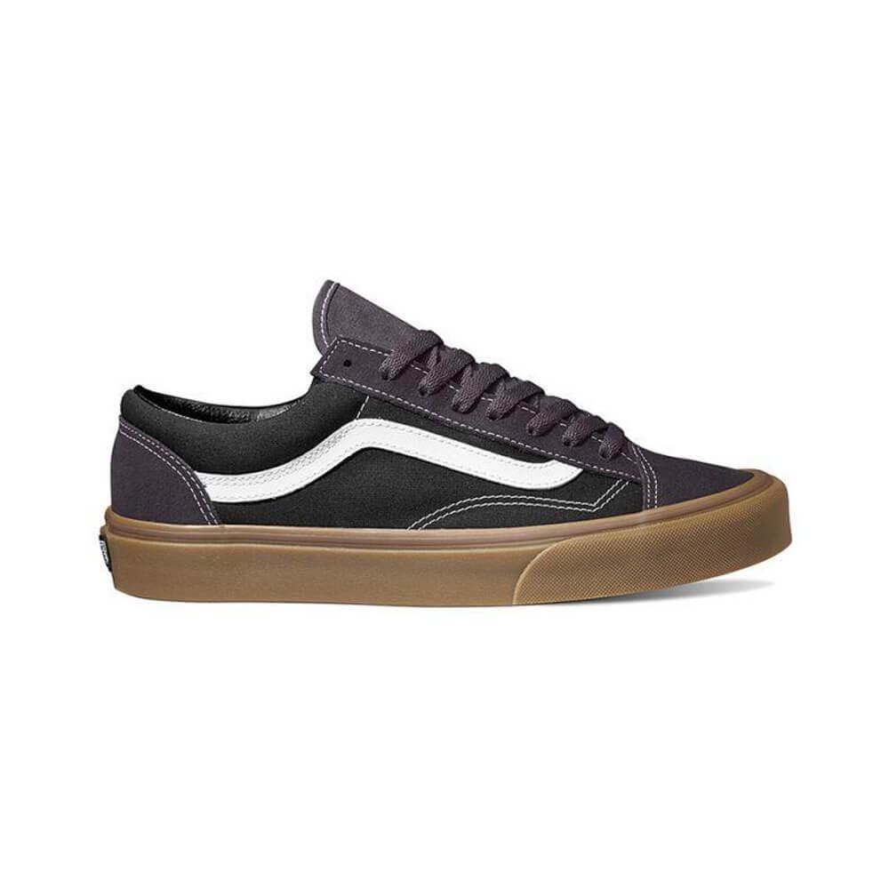 Vans Style 36 (Gum) Obsidian Black 50-50 Skate Shop