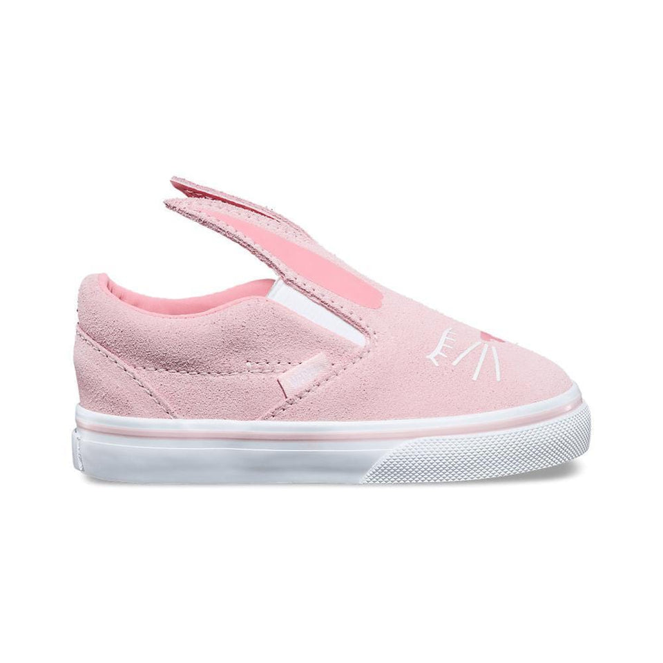 Vans Toddler Slip On BunnyChalk Pink True White - 50-50 Skate Shop