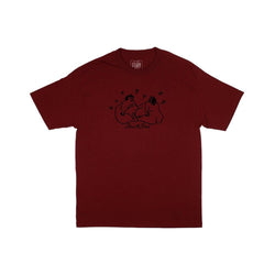 Passport Luvers Tee Cardinal - 50-50 Skate Shop