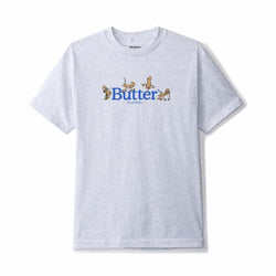 Butter Goods Monkey Logo Tee Ash Grey - 50-50 Skate Shop