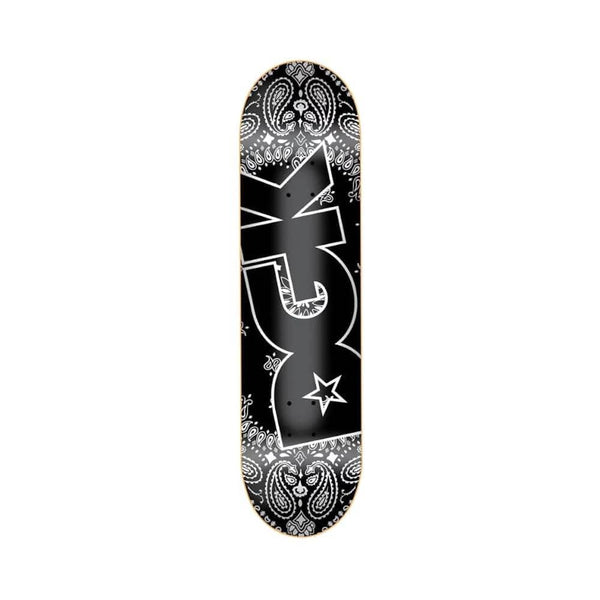 DGK Skateboard Deck Paisley 8.1" x 31.75" Black White 14.375" WB - 50-50 Skate Shop