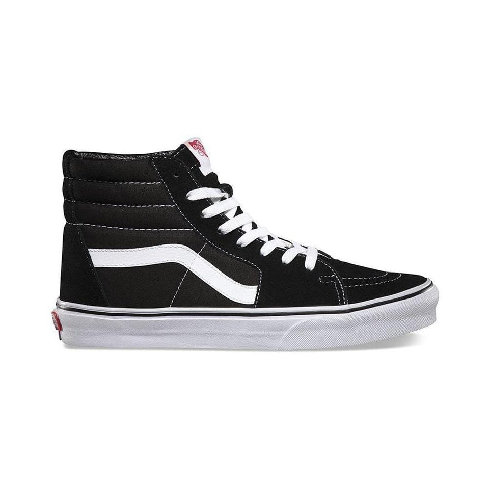 Vans Sk8 Hi Top Black White - 50-50 Skate Shop