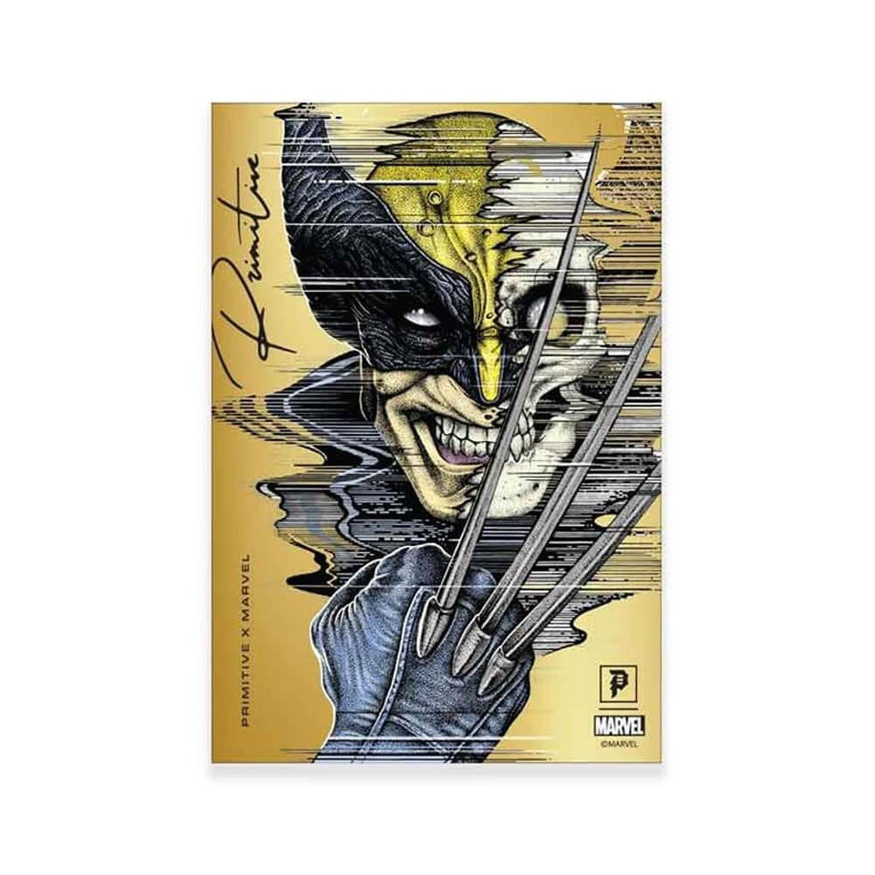 Primitive Skate Sticker Marvel Wolverine - Single Sticker - 50-50 Skate Shop