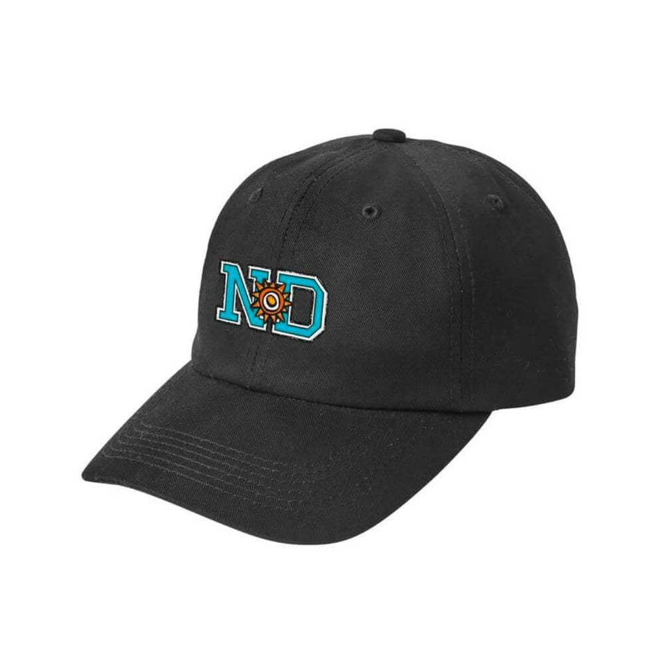 New Deal N*D Logo Hat Black - 50-50 Skate Shop
