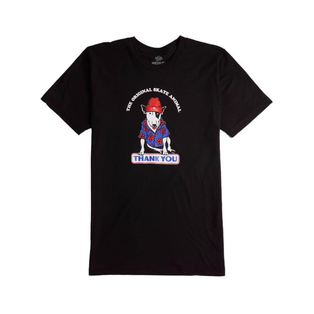 Thank You Tee Skate Animal Black - 50-50 Skate Shop