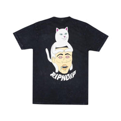 Ripndip Nerm Hat Tee Grey Mineral Wash - 50-50 Skate Shop