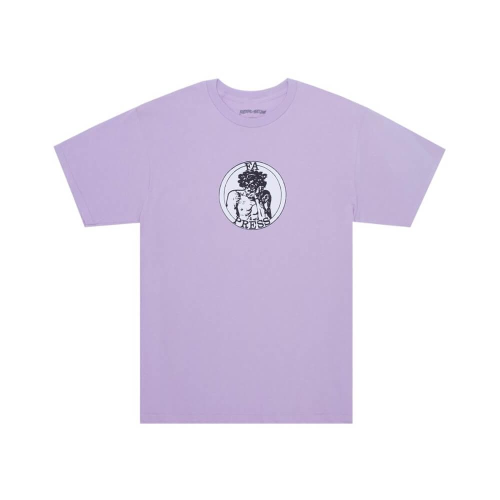 Fucking Awesome Press T-Shirt Orchid - 50-50 Skate Shop
