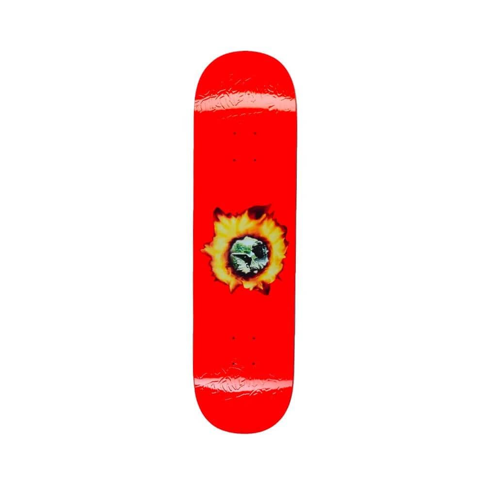 Fucking Awesome Skateboard Deck Angel Burn Sean Pablo 8.25" x 31.79" Red 14.12" WB - 50-50 Skate Shop