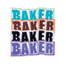 Baker Skate Stickers Baker Logo Single Assorted Stickers Each - 50-50 Skate Shop